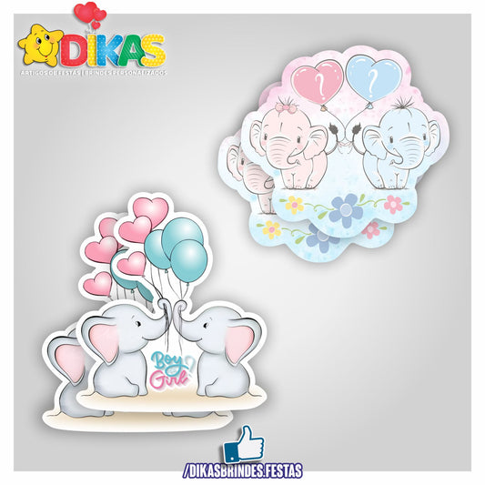 APLIQUES GRANDES - CHÁ REVELAÇÃO