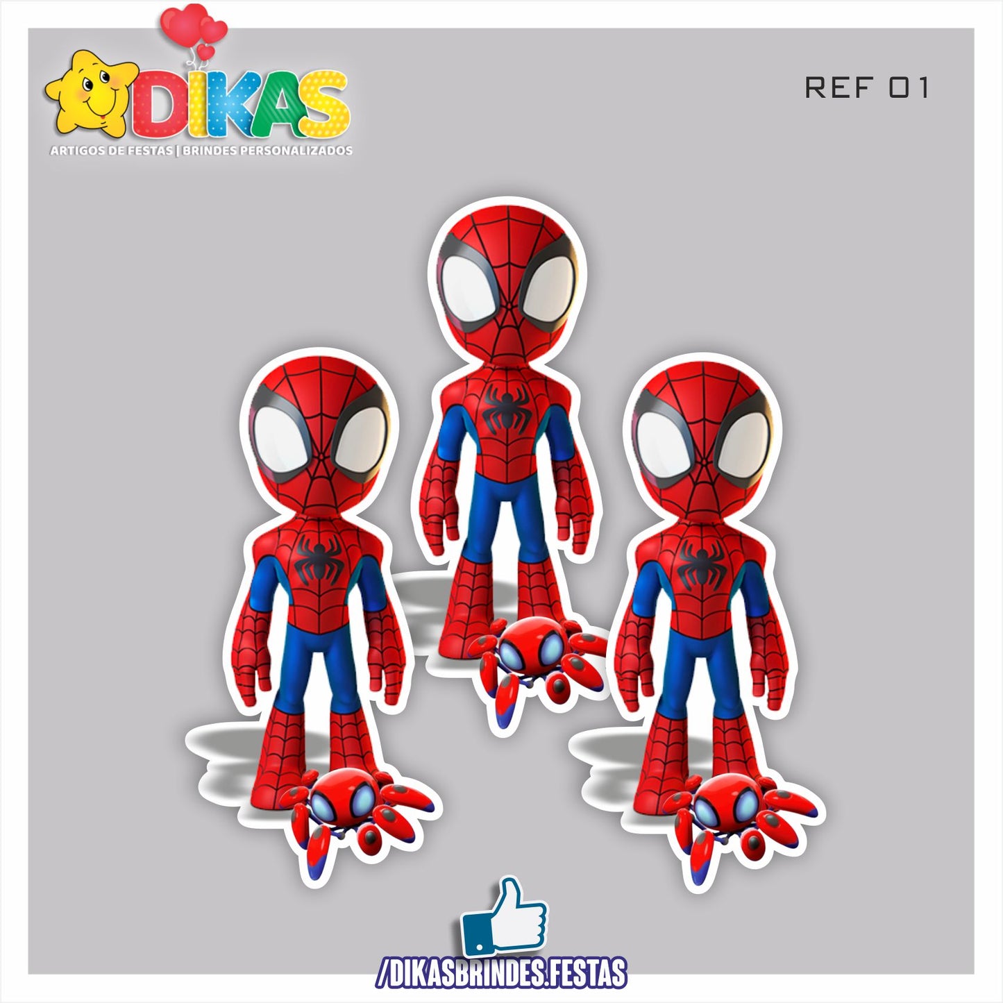 APLIQUES GRANDES - SPIDEY