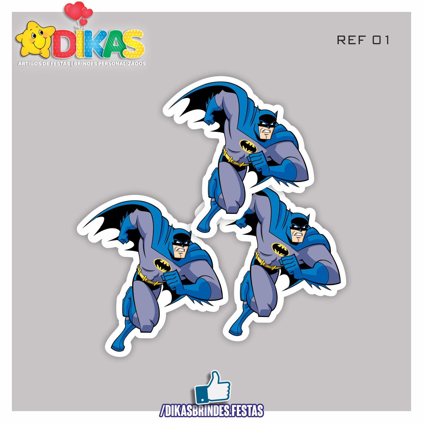 APLIQUES PEQUENOS - BATMAN