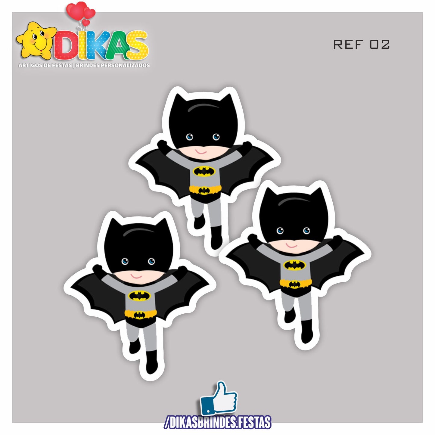 APLIQUES PEQUENOS - BATMAN