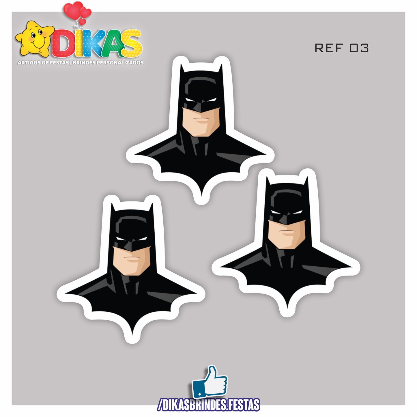 APLIQUES PEQUENOS - BATMAN