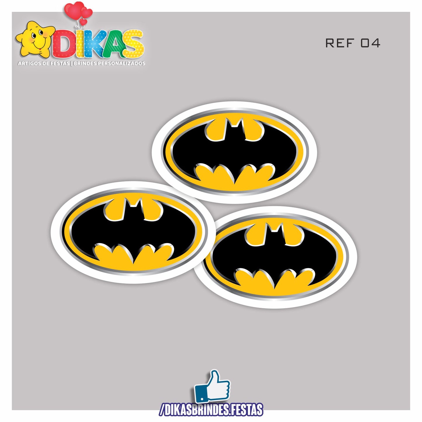 APLIQUES PEQUENOS - BATMAN