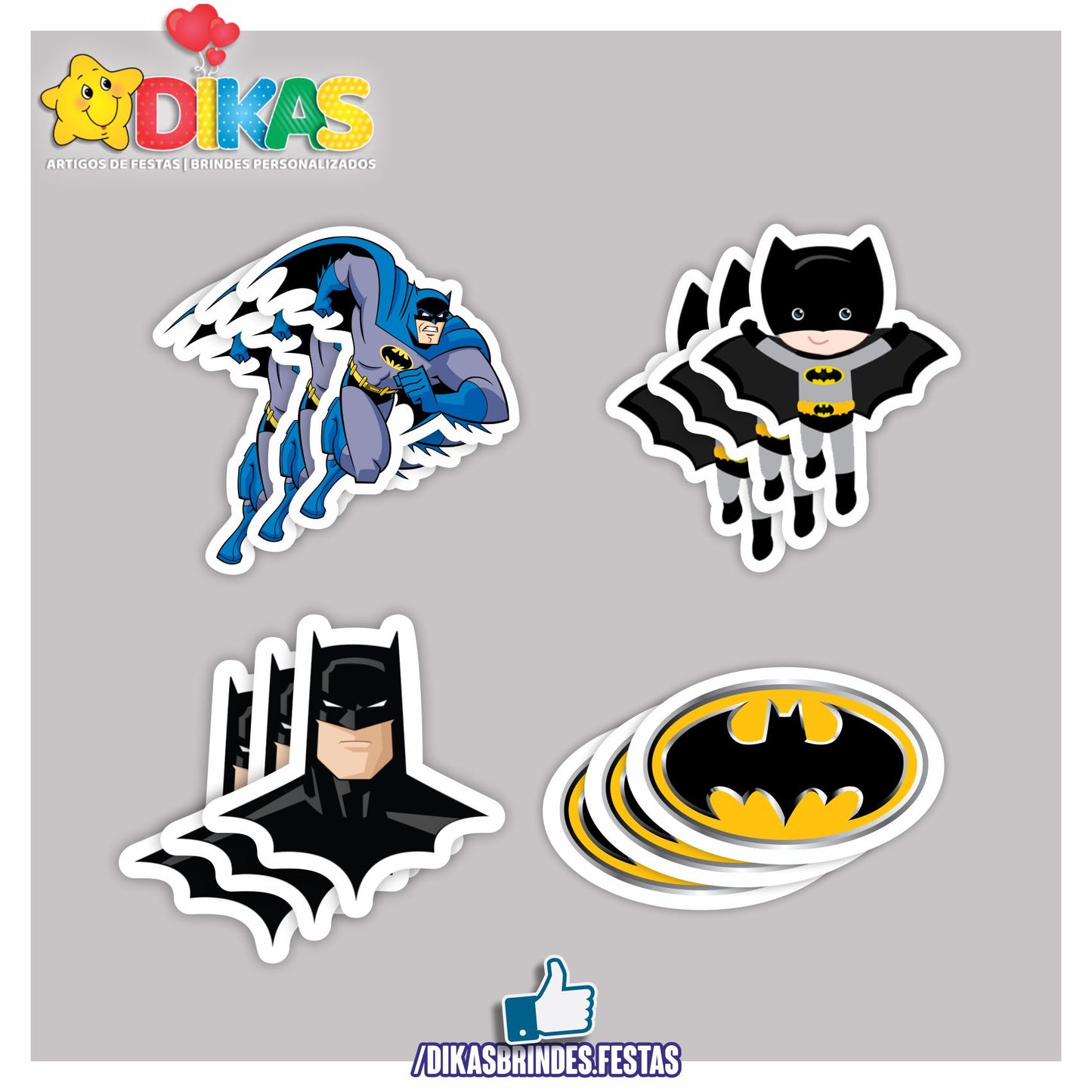 APLIQUES PEQUENOS - BATMAN