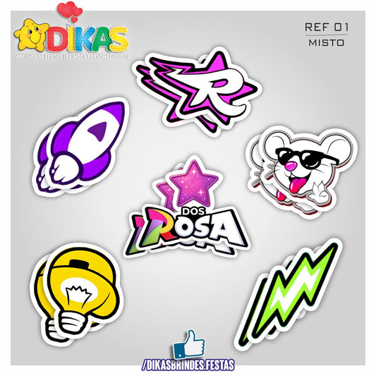 APLIQUES PEQUENOS - GRUPO DOS ROSA