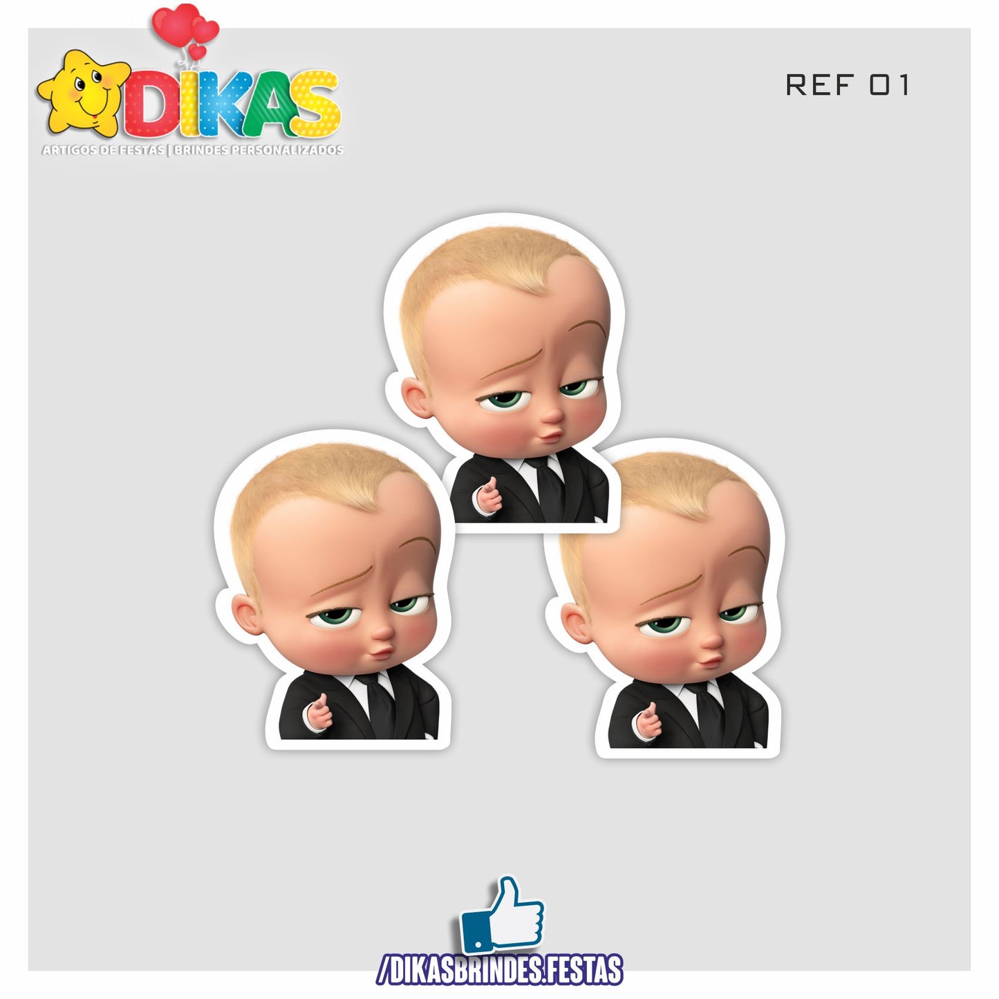 APLIQUES PEQUENOS - BOSS BABY