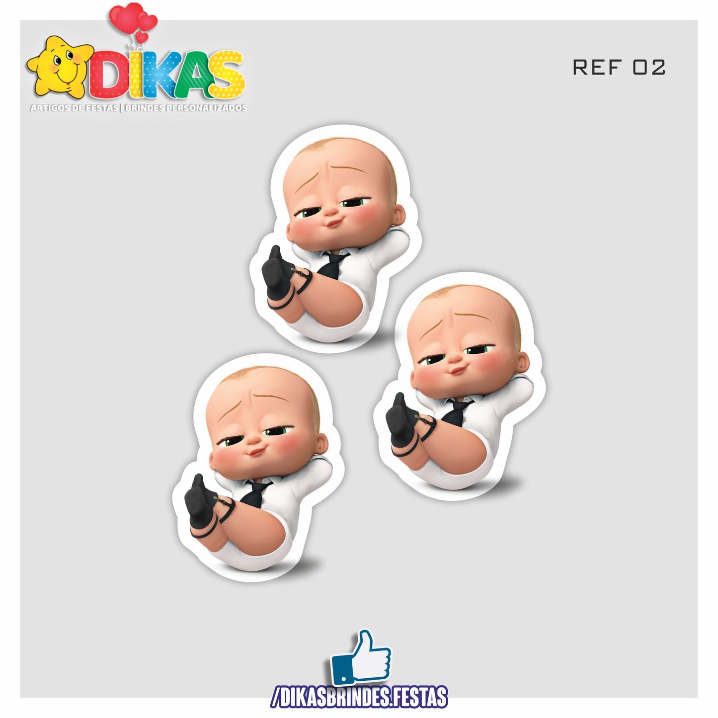 APLIQUES PEQUENOS - BOSS BABY