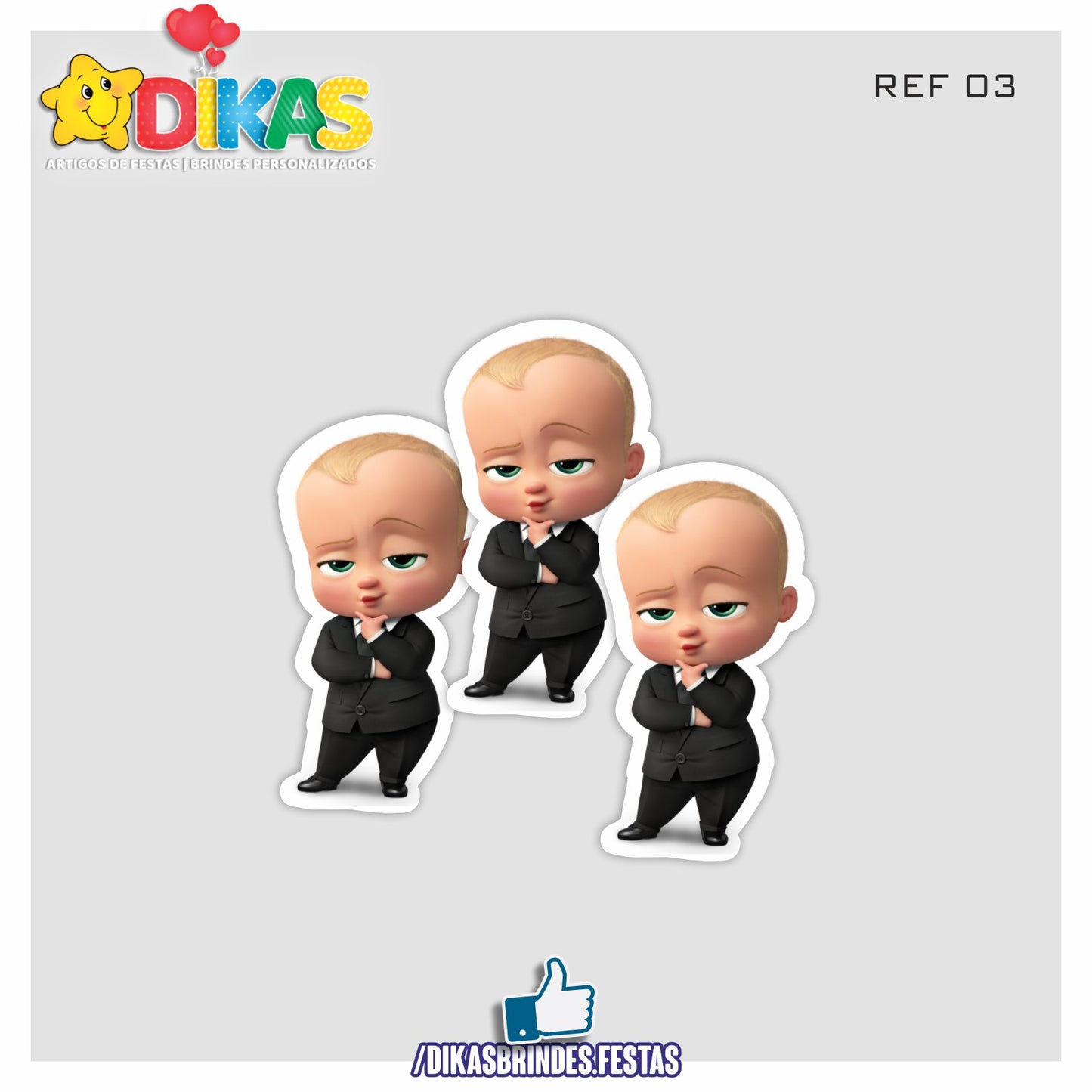 APLIQUES PEQUENOS - BOSS BABY