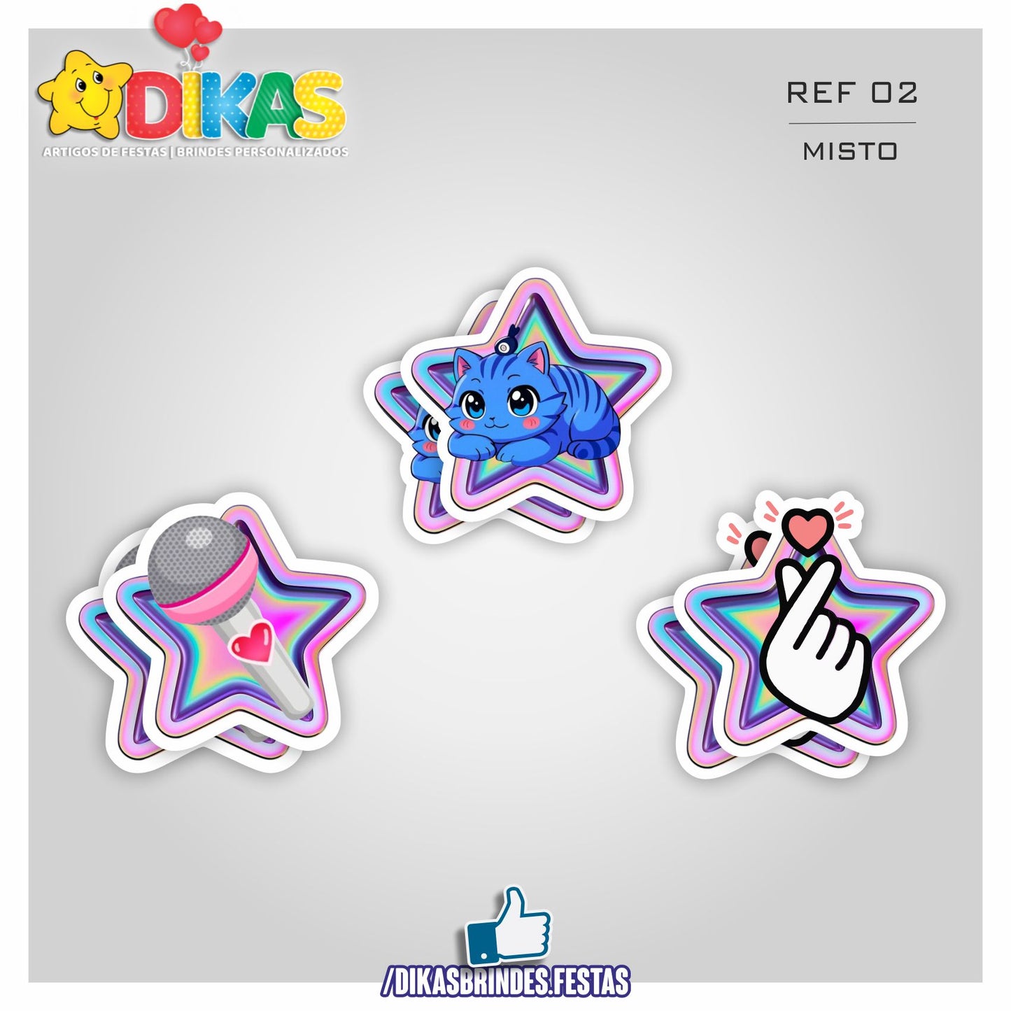 APLIQUES PEQUENOS - Guerreiras do K-POP