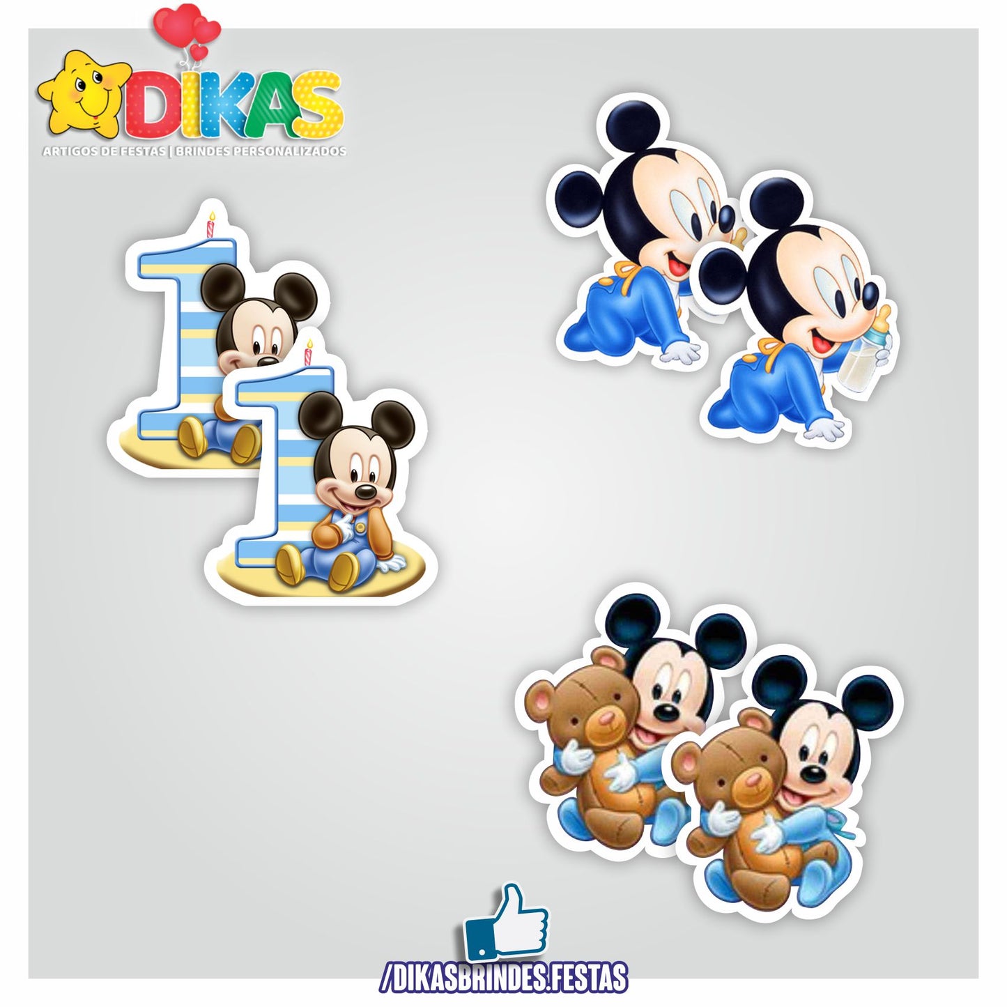 APLIQUES PEQUENOS - MICKEY BABY