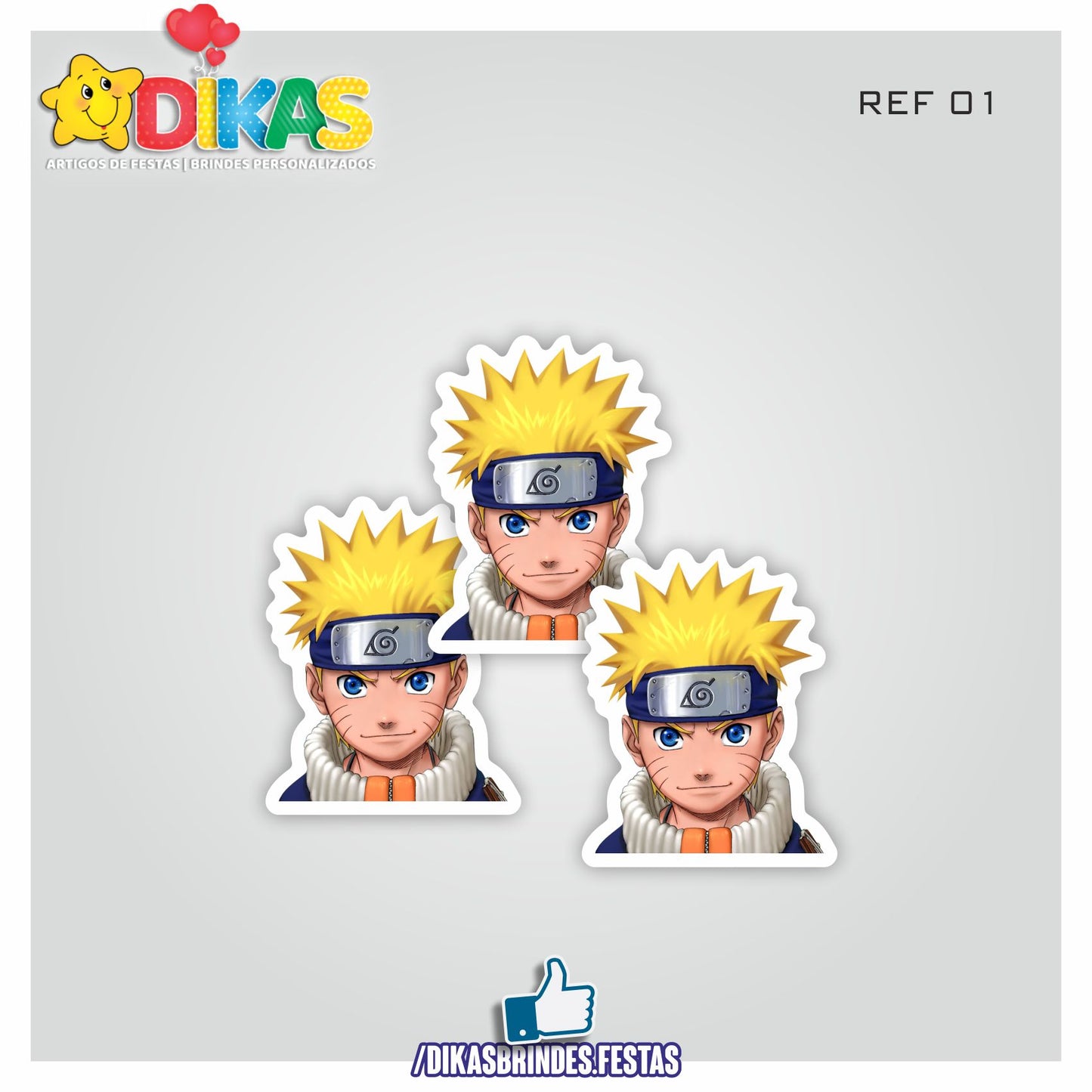 TOPPERS SIMPLES - NARUTO