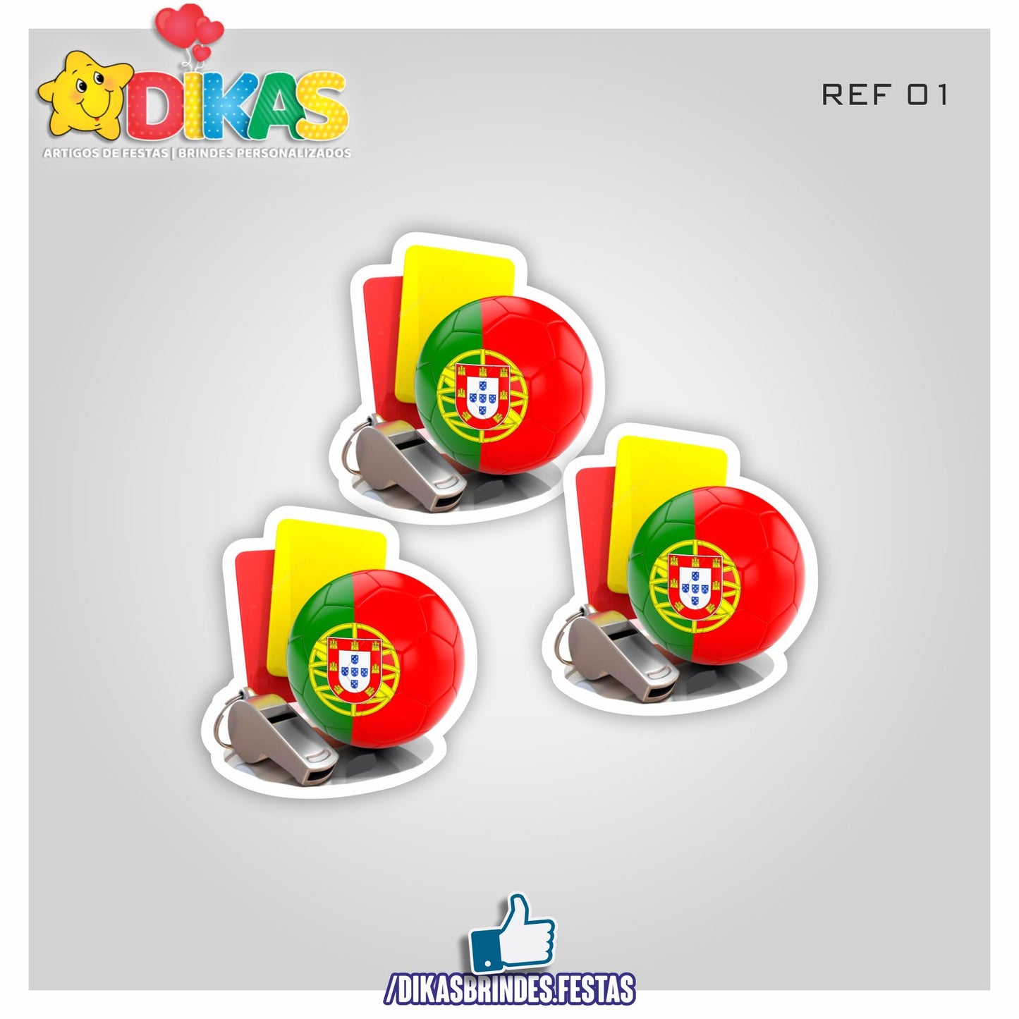 APLIQUES PEQUENOS - FUTEBOL PORTUGAL