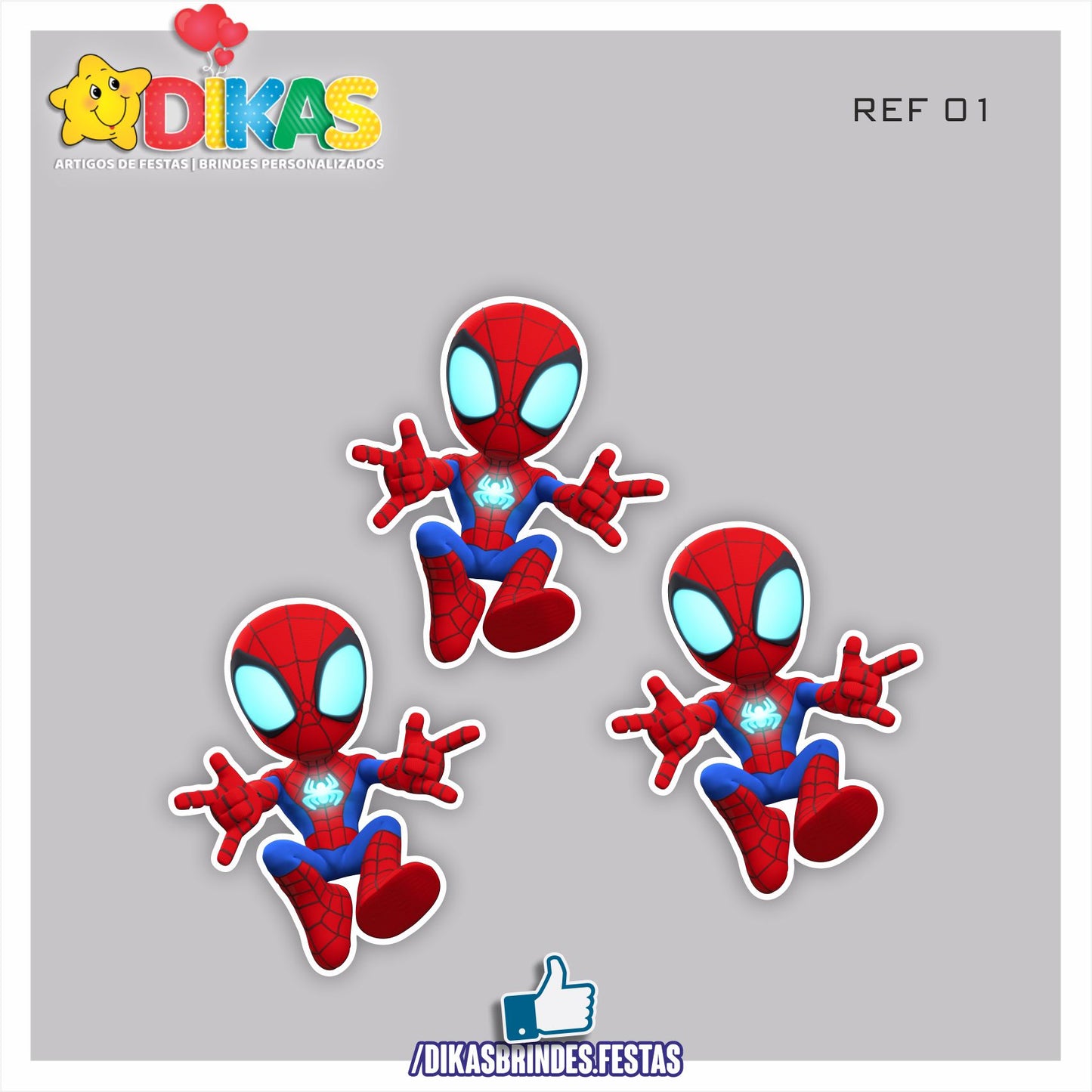 APLIQUES PEQUENOS - SPIDEY