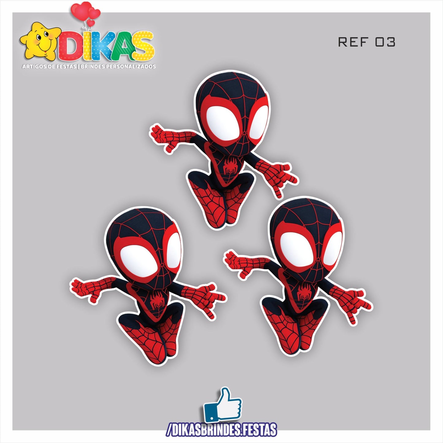 APLIQUES PEQUENOS - SPIDEY