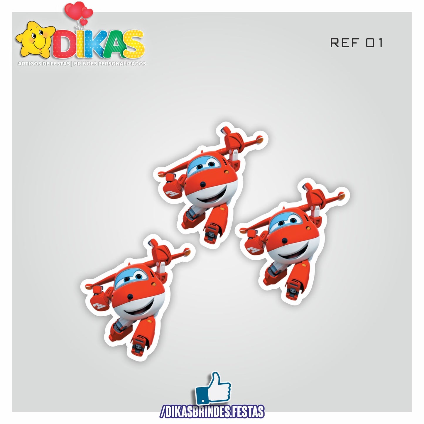 APLIQUES PEQUENOS - SUPER WINGS