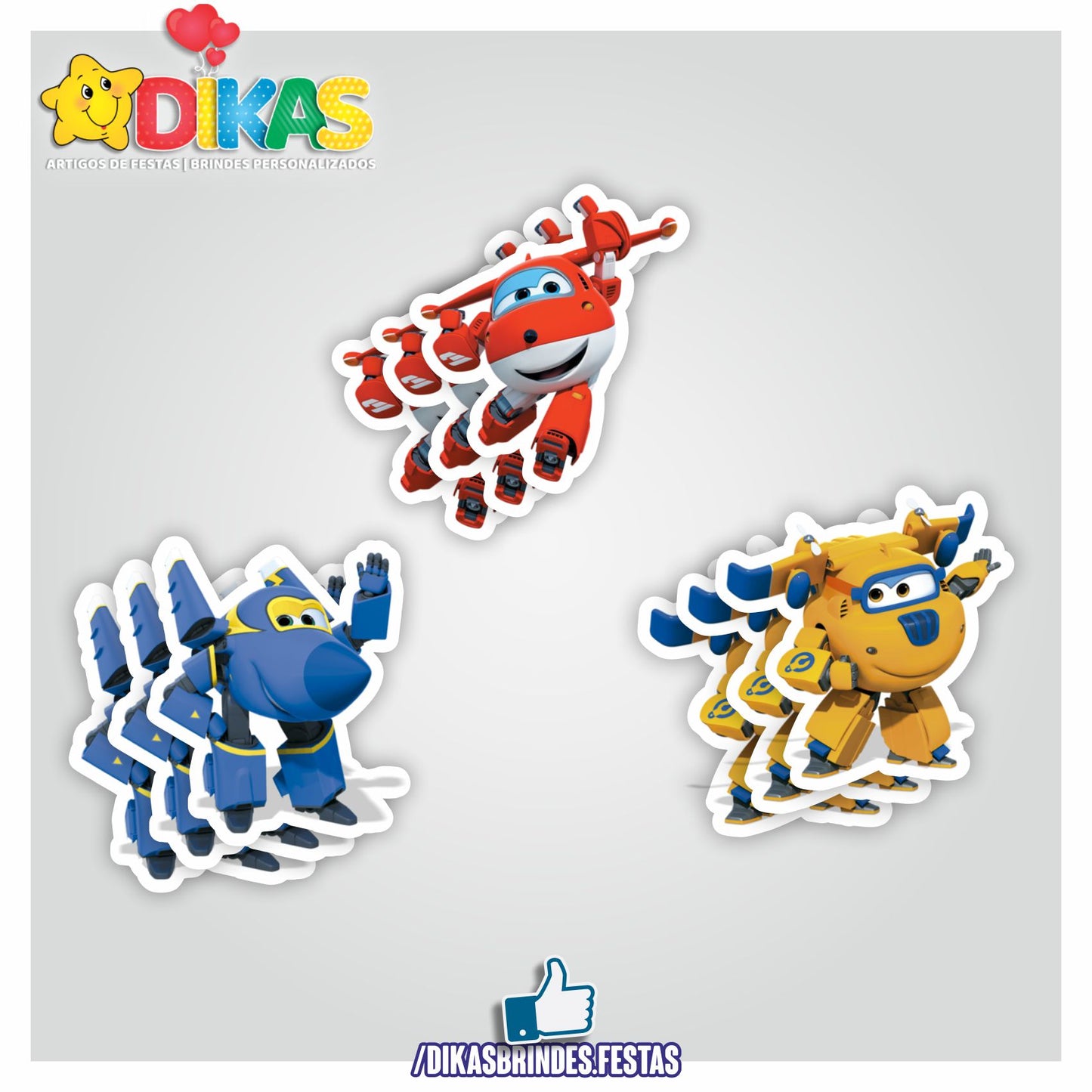 APLIQUES PEQUENOS - SUPER WINGS