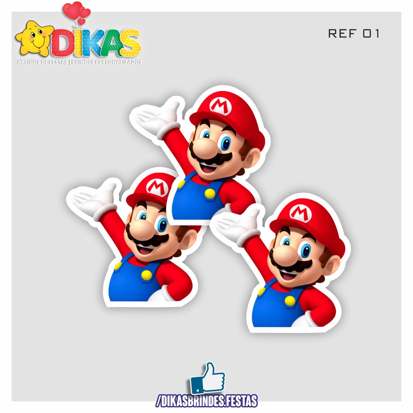 APLIQUES PEQUENOS - MARIO BROS