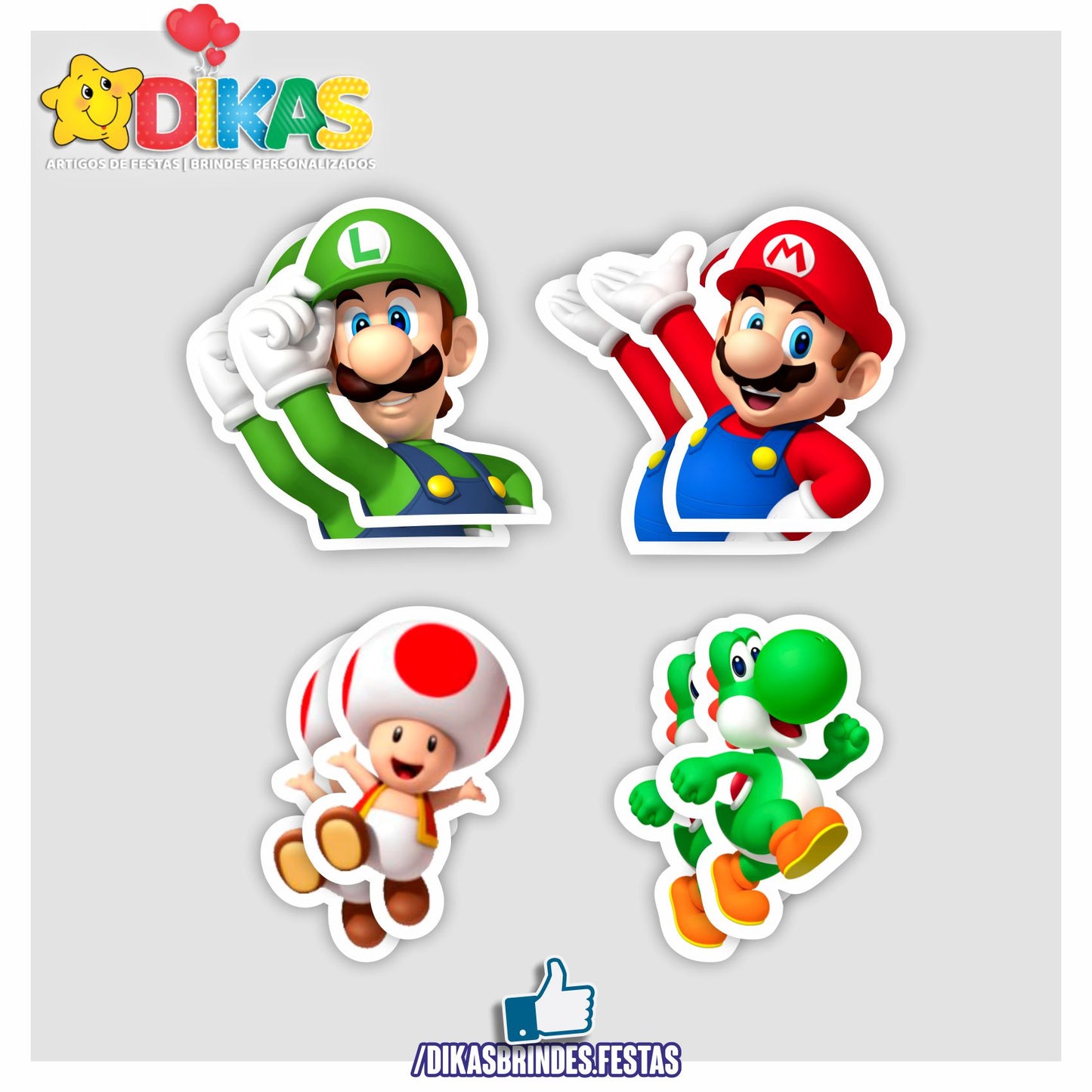 APLIQUES PEQUENOS - MARIO BROS