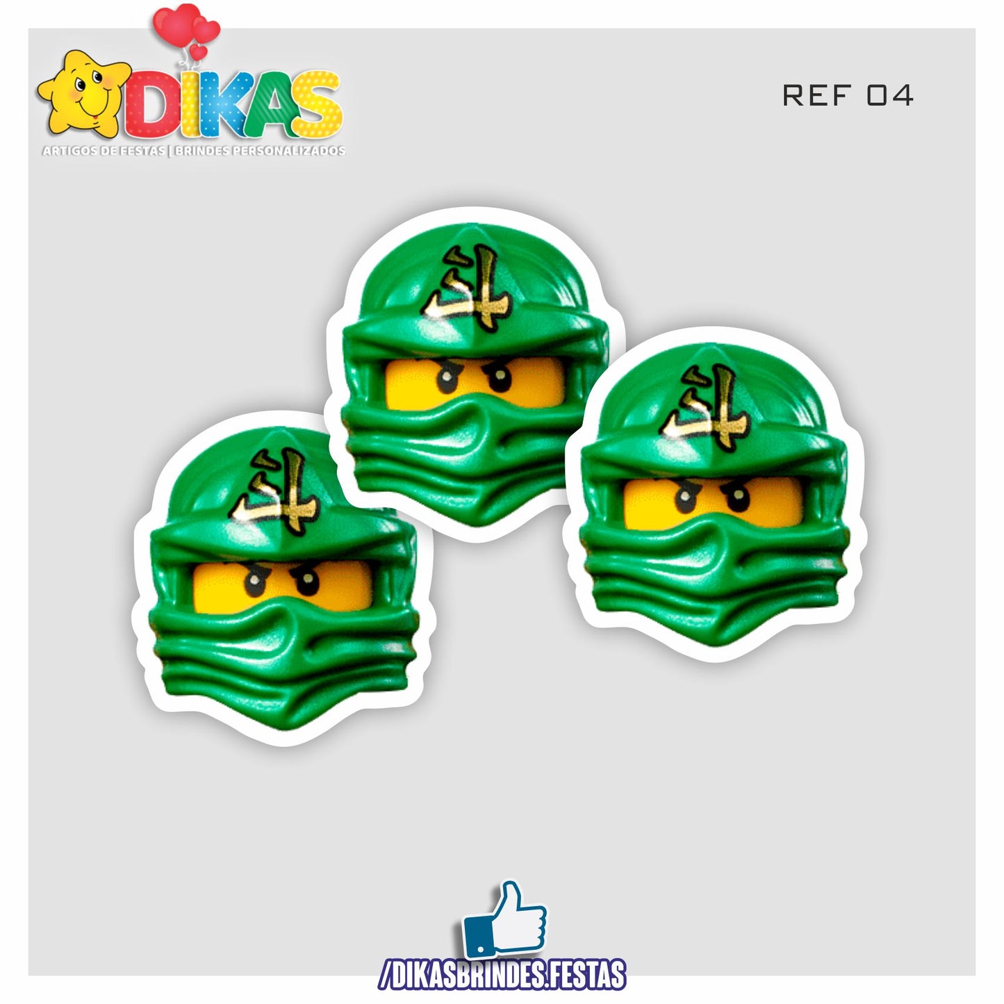 APLIQUES PEQUENOS - NINJAGO