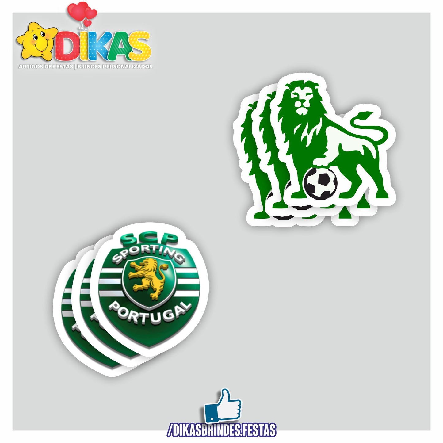 APLIQUES PEQUENOS - FUTEBOL SPORTING