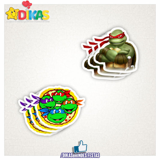 APLIQUES PEQUENOS - TARTARUGAS NINJA