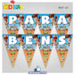 BANDEIROLA "PARABÉNS" - TOY STORY