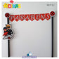 BANDEIRINHA DECORATIVA PARA BOLO - LADYBUG