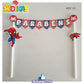 BANDEIRINHA DECORATIVA PARA BOLO - SPIDEY