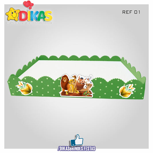 BANDEJA ARTESANAL GRANDE - REI LEÃO