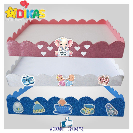 BANDEJA ARTESANAL GRANDE - BEBÉ