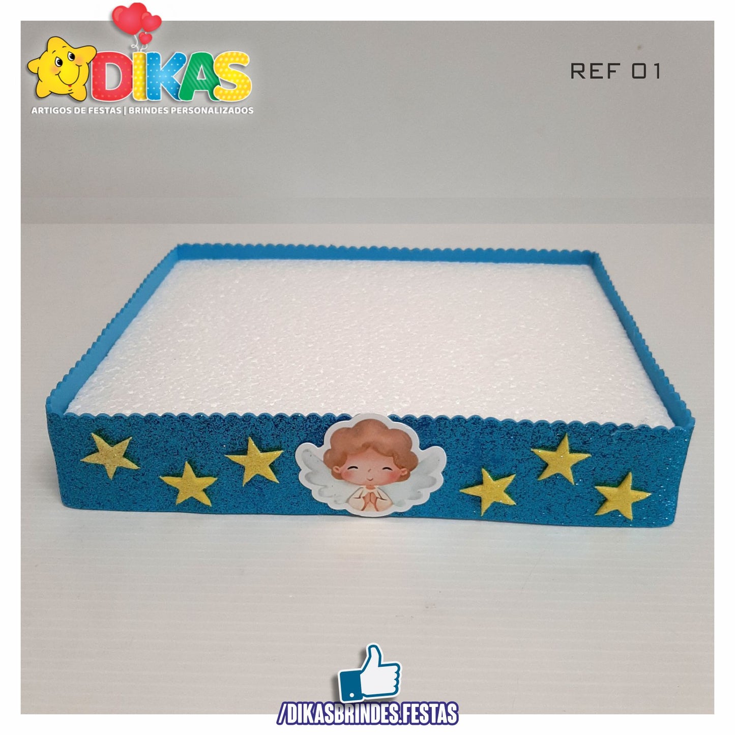 BANDEJA ARTESANAL PEQUENA - BATIZADO