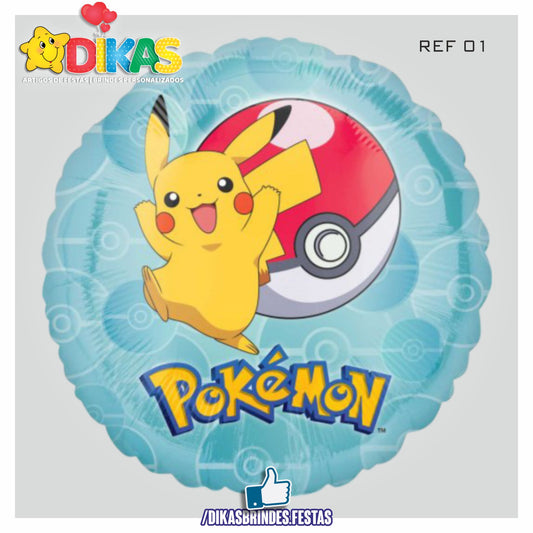 BALÃO FOIL - POKÉMON