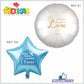 BALÃO FOIL PERSONALIZADO - 1ª COMUNHÃO / CRISMA