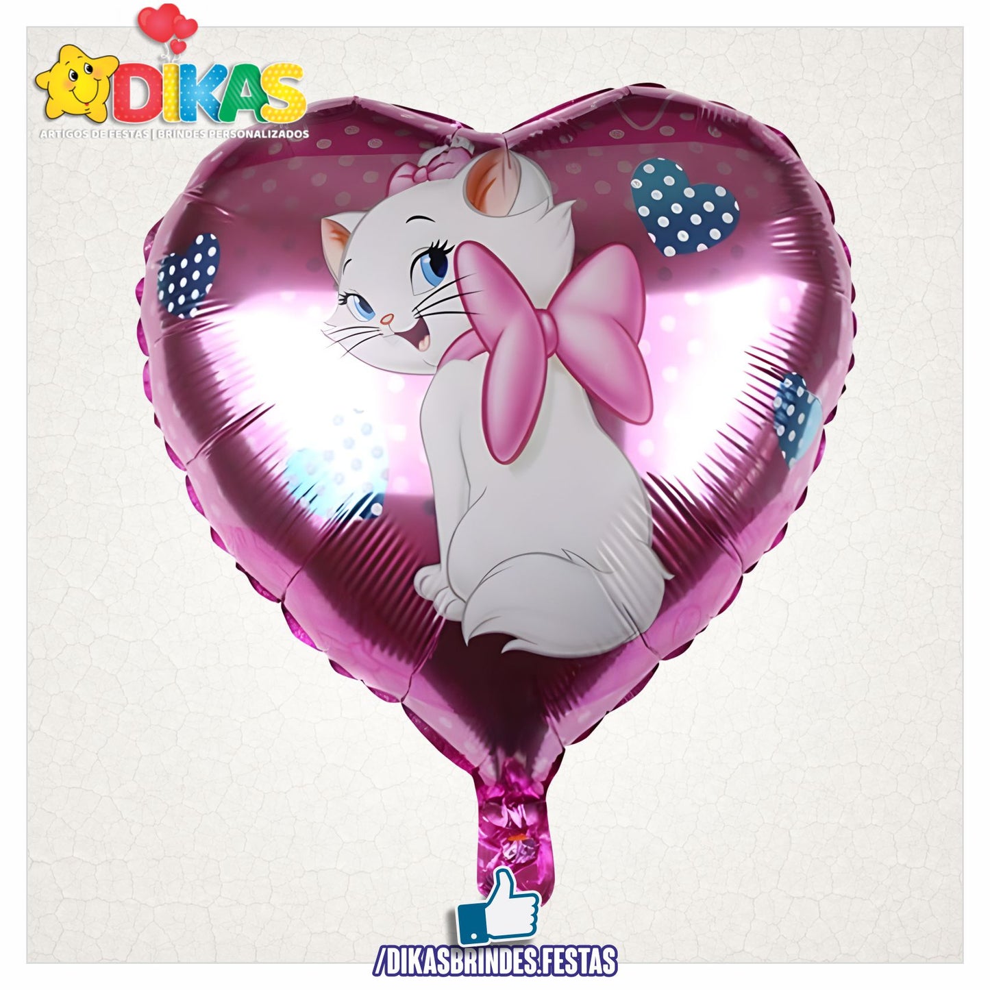 BALÃO FOIL GATA MARIE