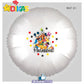 BALÃO FOIL TEMA/PARABÉNS - MICKEY E OS AMIGOS
