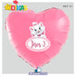 BALÃO FOIL PERSONALIZADO - GATA MARIE