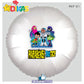 BALÃO FOIL TEMA/PARABÉNS - TEEN TITANS GO