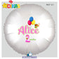 BALÃO FOIL PERSONALIZADO - BABY TV