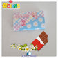 TABLET CHOCOLATE 20G PERSONALIZADO - BORBOLETA / JARDIM ENCANTADO