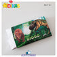 TABLET CHOCOLATE 20G PERSONALIZADO - DINOSSAUROS