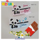 TABLET CHOCOLATE 20G PERSONALIZADO - PANDA BEBÉ