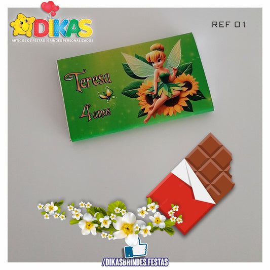 TABLET CHOCOLATE 20G PERSONALIZADO - SININHO