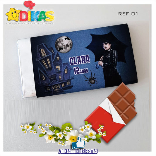 TABLET CHOCOLATE 20G PERSONALIZADO - WANDINHA