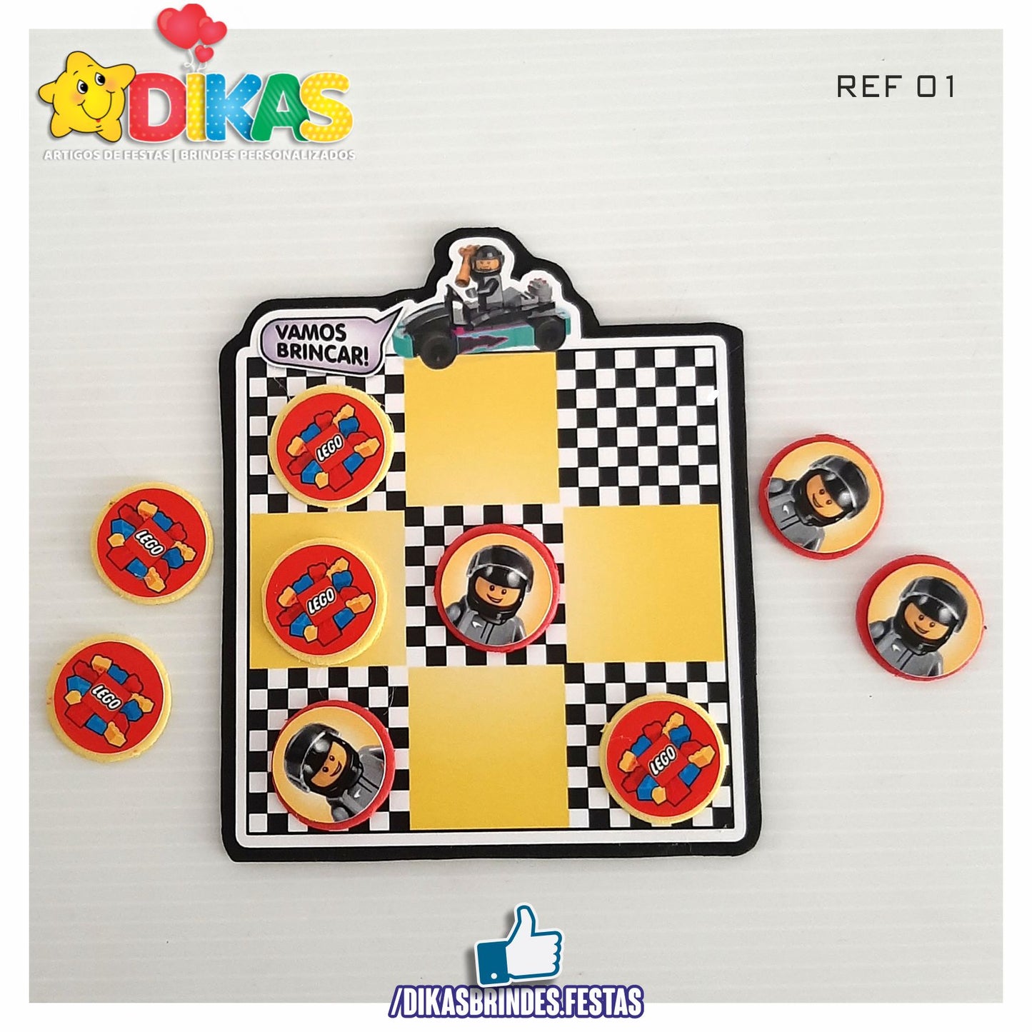 JOGO DO GALO ARTESANAL - LEGO