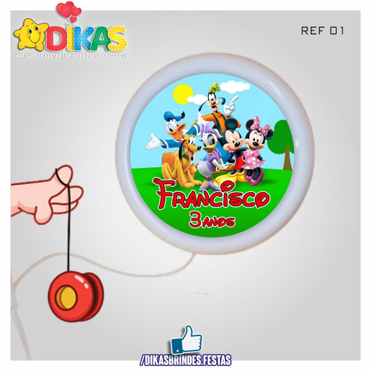 IOIÓ PERSONALIZADO - MICKEY E OS AMIGOS