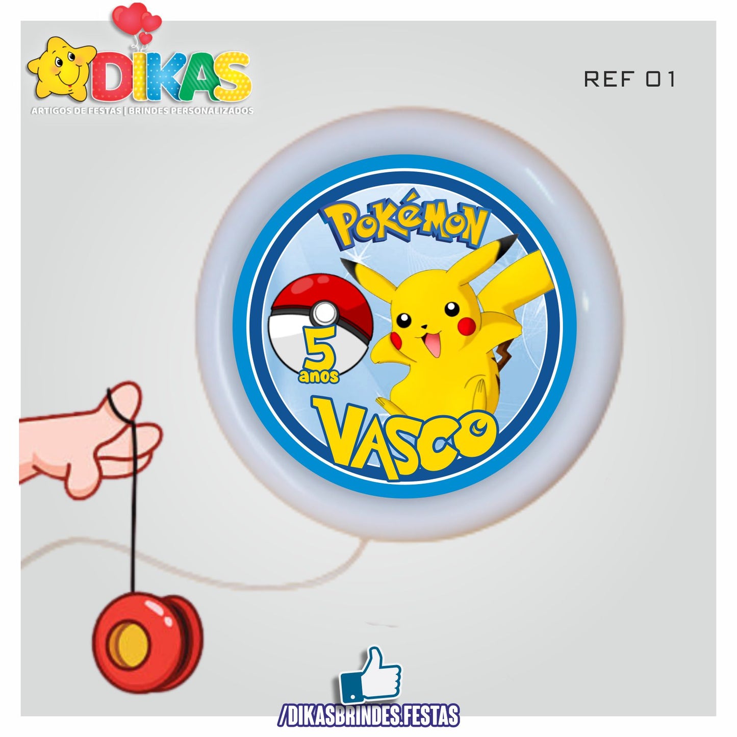 IOIÓ PERSONALIZADO - POKÉMON