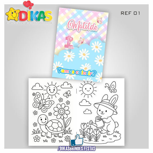 LIVRINHO PARA COLORIR - BEBÉ