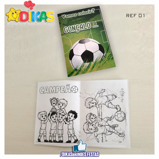 LIVRINHO PARA COLORIR - FUTEBOL