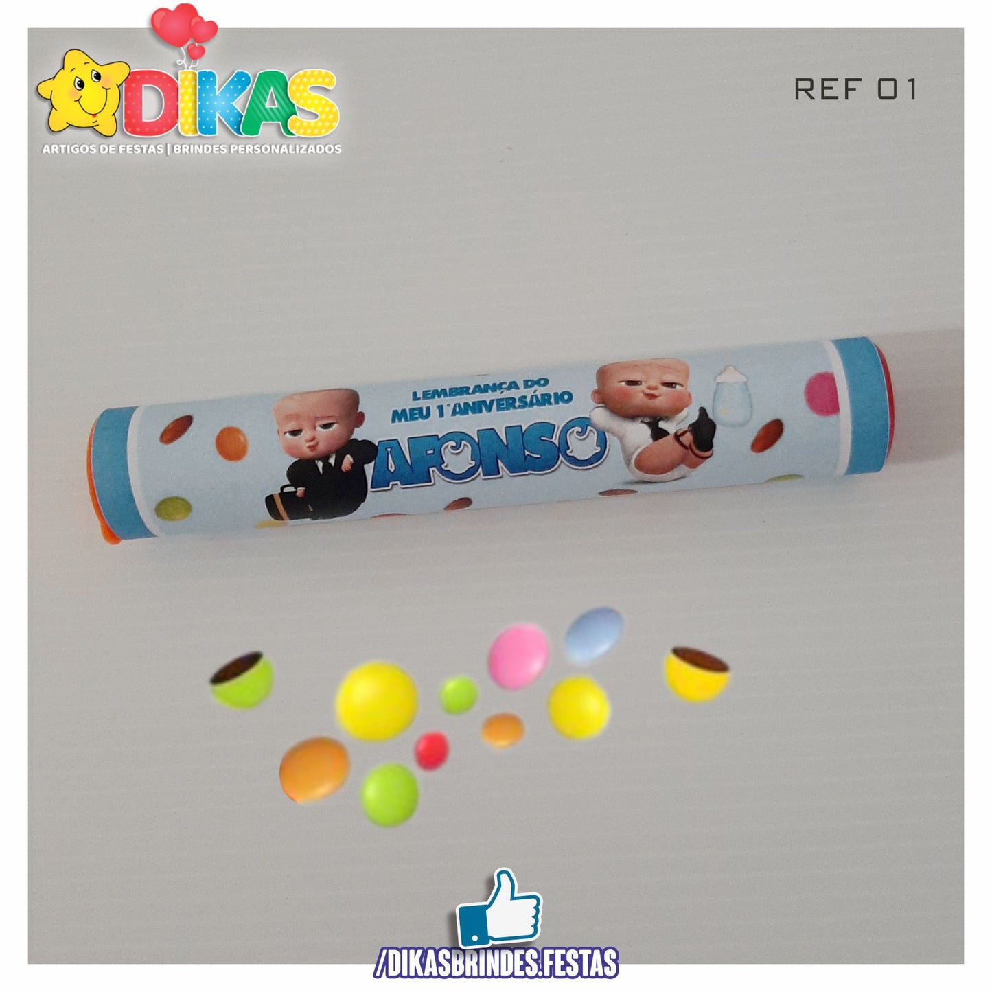 PINTAROLAS TEMÁTICA PERSONALIZADA - BOSS BABY