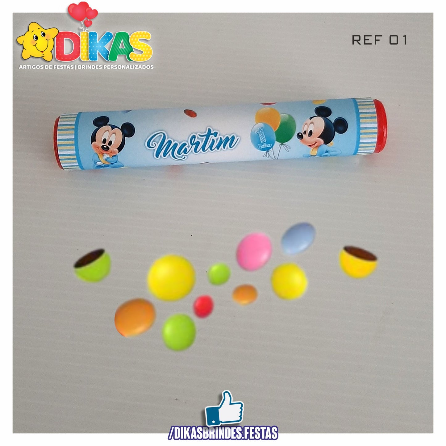 PINTAROLAS TEMÁTICA PERSONALIZADA - MICKEY BABY