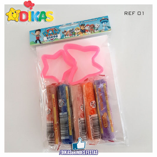 PLASTICINA PERSONALIZADA - PATRULHA PATA